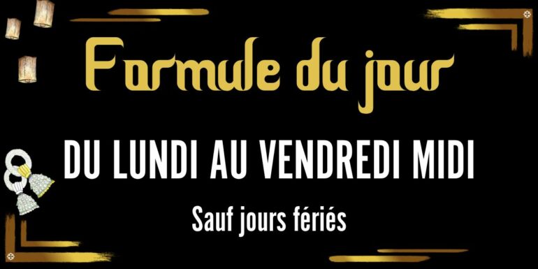 Formule déjeuner Thaï Issan, entrée, plat et dessert équilibrés chez Baan Meh